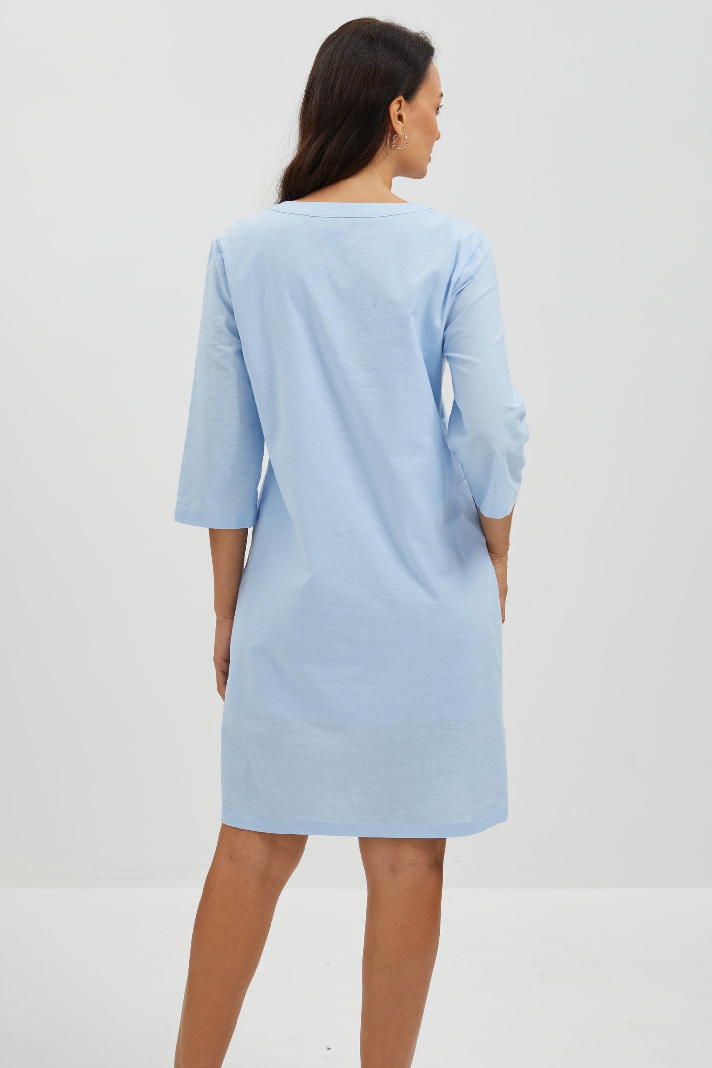 COTTON-LINEN DRESS