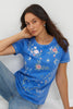 MOONLIT ROSE EMBROIDERED TEE