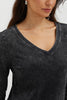 MIDNIGHT FADE WASHED COTTON  TEE