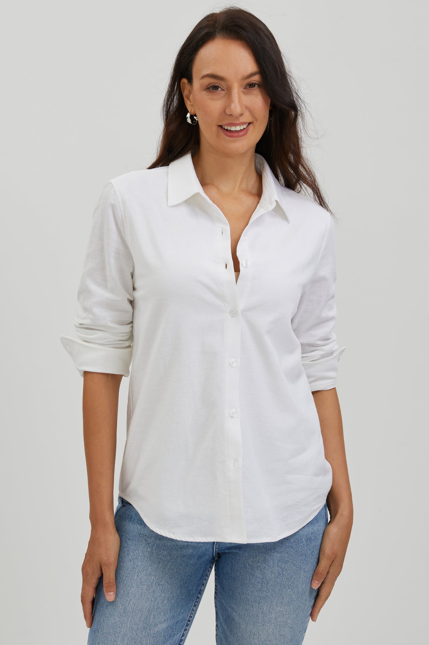 COTTON-LINEN SHIRT