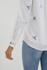 BLUE REVERIE EMBROIDERED SHIRT