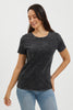 MIDNIGHT FADE WASHED COTTON  TEE