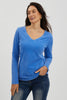 COASTAL SKY WASHED COTTON TEE
