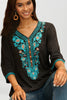 Marrakech Bloom Embroidered Tunic