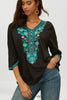 Marrakech Bloom Embroidered Tunic