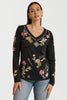 STARLIT BLOOM EMBROIDERED TEE
