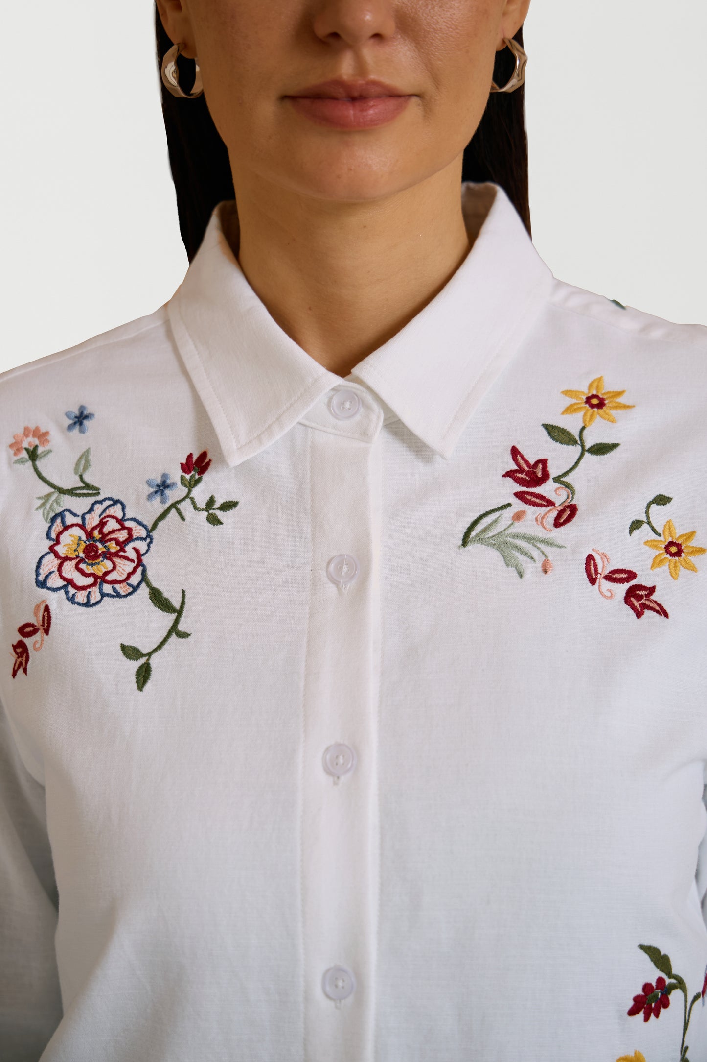 WILDFLOWER TRAIL EMBROIDERED SHIRT