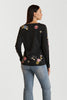 STARLIT BLOOM EMBROIDERED TEE