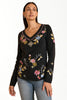 STARLIT BLOOM EMBROIDERED TEE